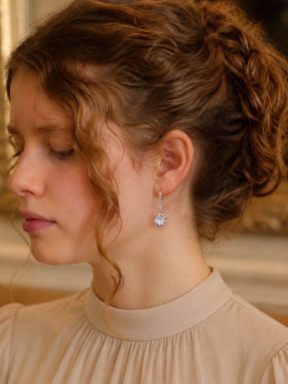 Beautiful Sparkly Dangling Earrings
